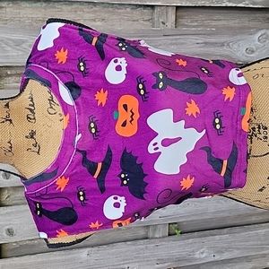 NEW Target "Spooky" Velvety Halloween Graphic Crop Top